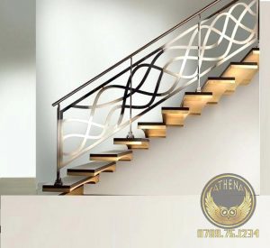 Cầu thang CNC top mẫu đẹp phổ biến 40