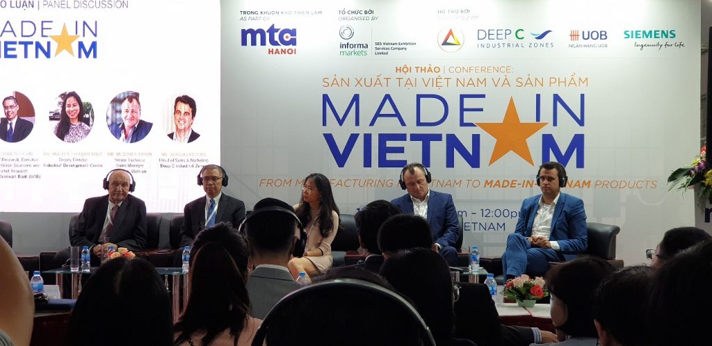 Tham gia hội thảo " Sản xuất tại Việt Nam và sản phẩm " Made In VietNam 1
